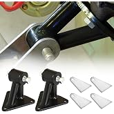 B.ZSSY Universal Engine Weld-in Motor Mount Kit Compatible with Small and Big Block SBC BBC 350 396 454 4.3L V6 Models Swap Motor mounts Replace for 91018040 Pack of 2