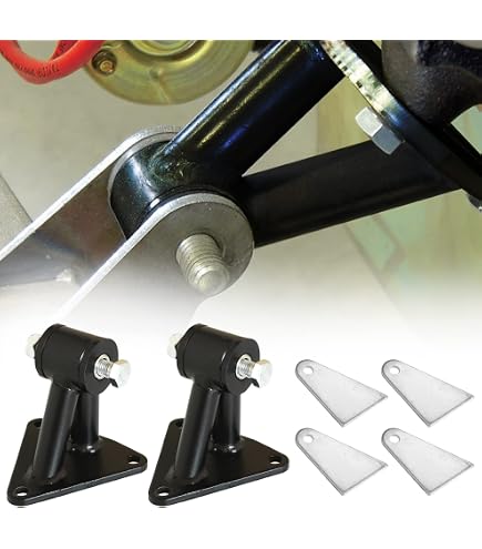 4-Piece Solid Motor Engine Mount Combo For SBC BBC 1973-1990 Chevy Camaro Firebird