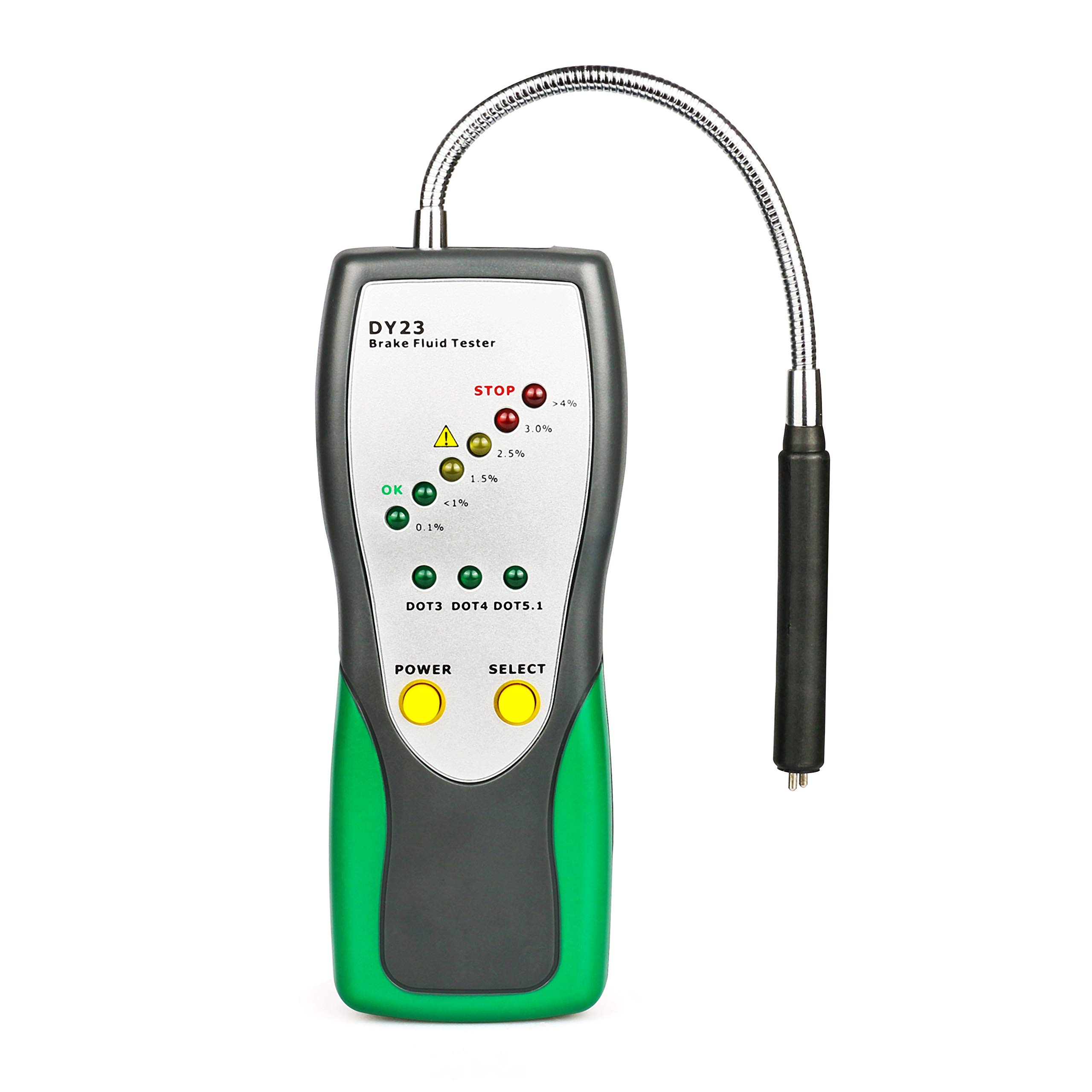 BELEY Automotive Brake Fluid Tester Oil Moisture Water Detection with High-precision Probe for Auto DOT3 DOT4 DOT5 Brake Fluid Diagnostic Detector