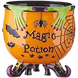 RAZ Imports Halloween Party 10.25" Magic Potion Footed Candy Bowl