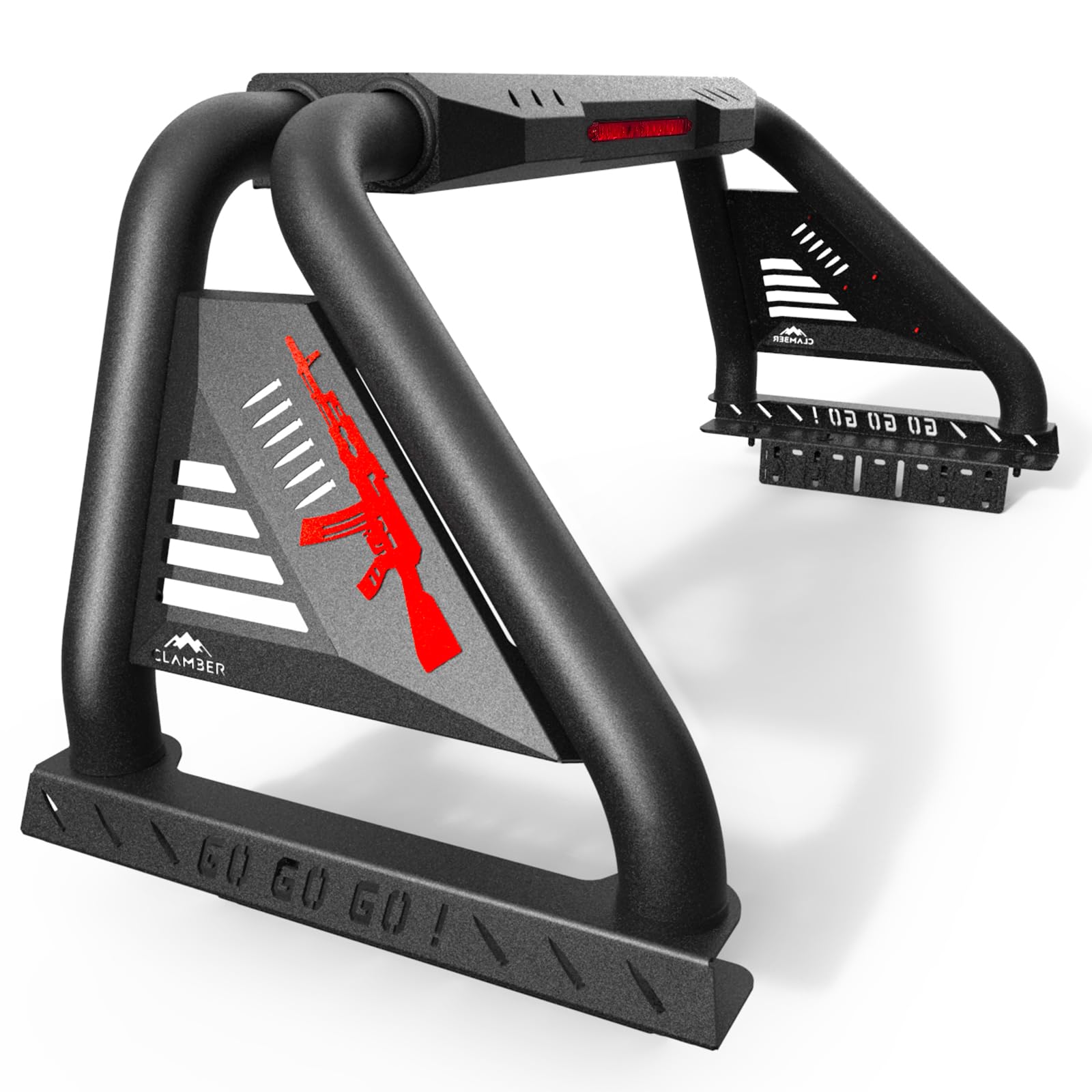 CLAMBER Roll Bar for Full-Size Pickup Truck Adjustable Sport Bar Chase ...