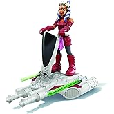 STAR WARS Mission Fleet Gear Class Ahsoka Tano Aquatic Attack 2.5-Inch-Scale Figure and Vehicle, Toys for Kids Ages 4 and Up
