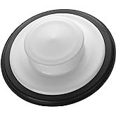 INSINKERATOR Kitchen Sink Stopper for Garbage Disposal, STP-WH, White | Compatible with INSINKERATOR-Manufactured Food Waste Disposer