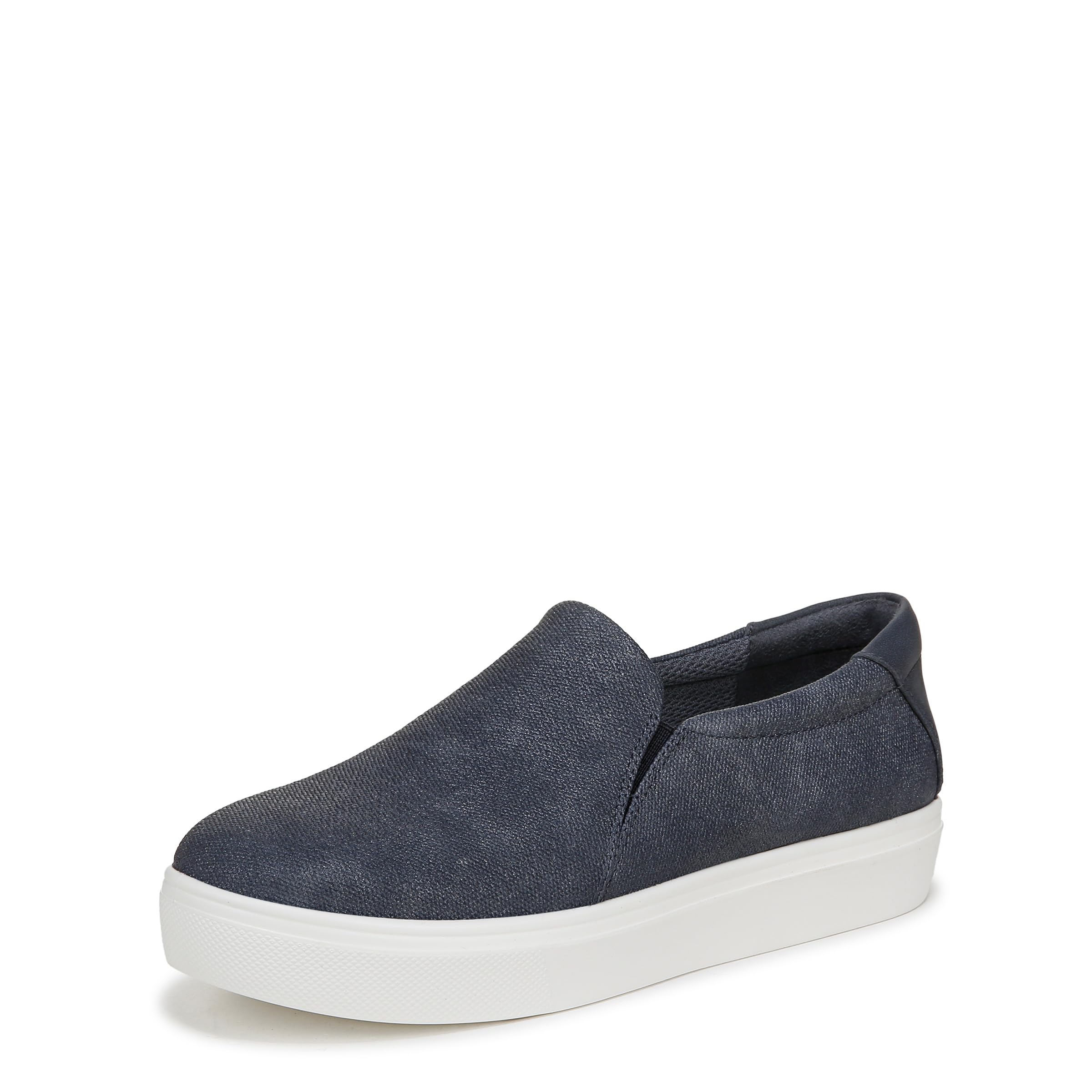 Dr. Scholl's Women's Madison Cloud Sneaker Oxide Blue Smooth 8 W Image