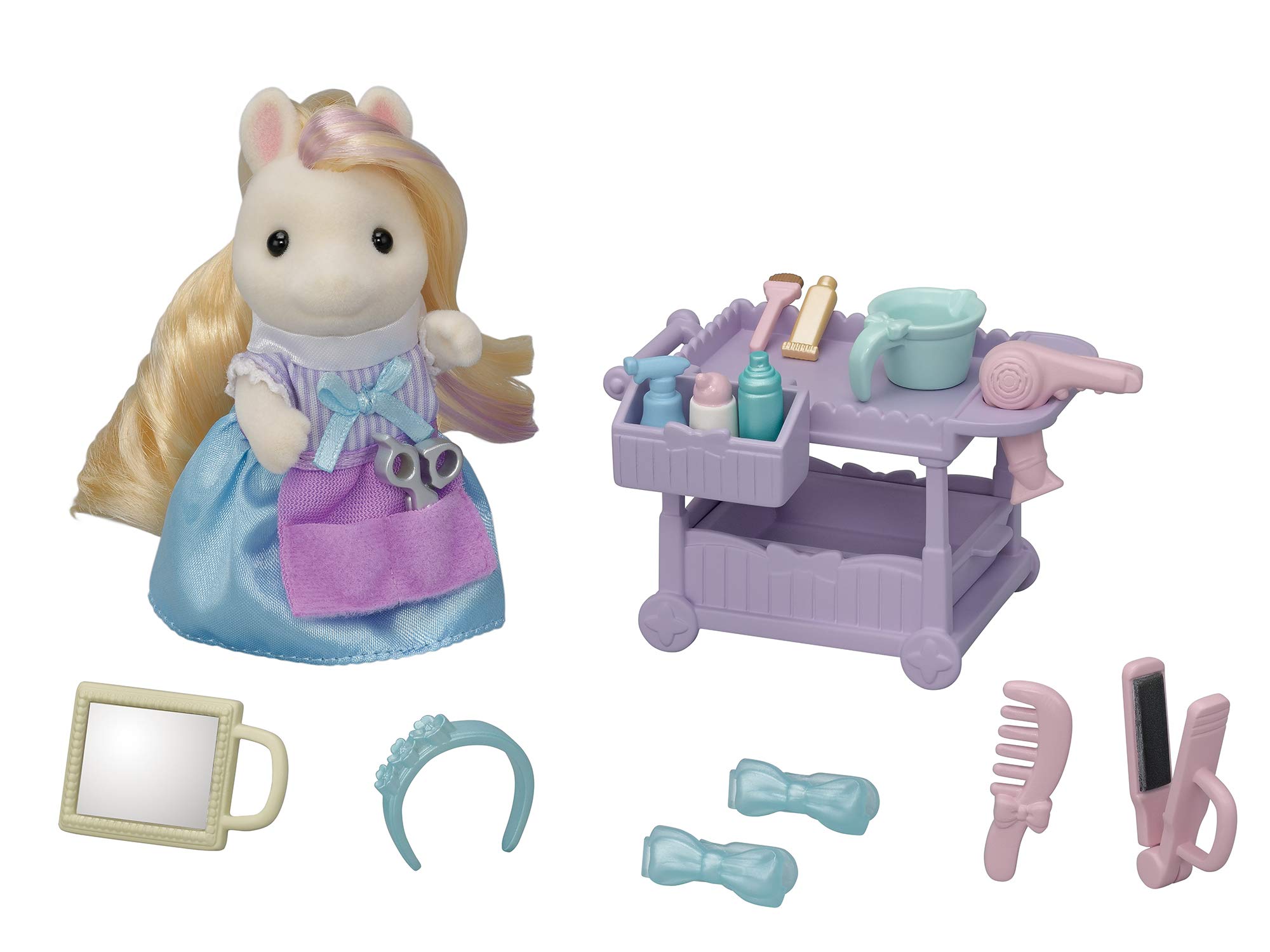 Sylvanian Families Pony's Hair Stylist Set - dollhouse playset 5644