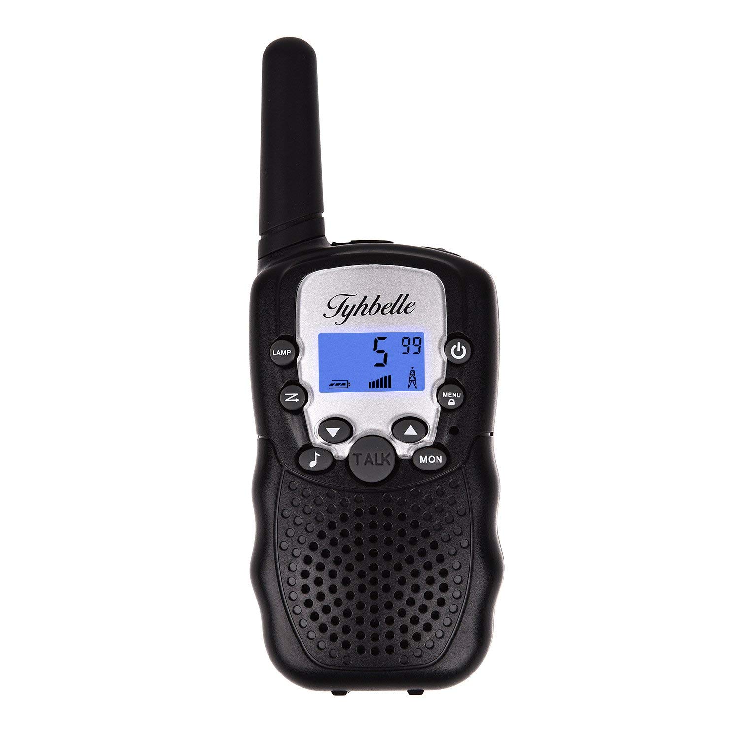 2er Pack-Blau 2 x Walkie Talkie Tyhbelle Funkgerät 8 Kanäle PMR446