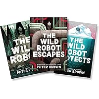 The Wild Robot Series 3 Books Collection Set By Peter Brown