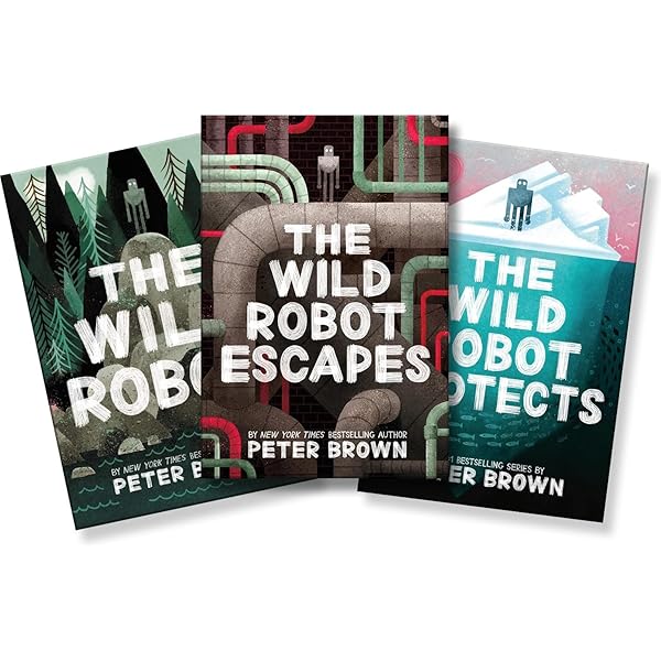 The Wild Robot Series 3 Books Collection (The Wild Robot