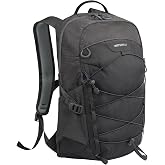 WATERFLY Hiking Backpack 20L, Lightweight Outdoor Daypack Water Resistant | Everyday Travel Bag, Laptop Sleeve, 2L Hydration System, Bungee Cord, Trekking Commute Daily Leisure