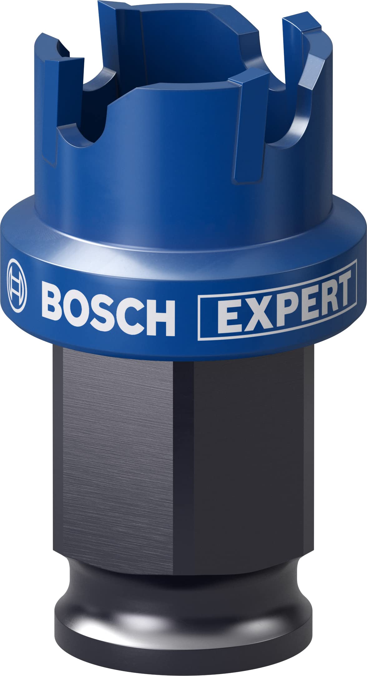 Bosch 1x EXPERT Sheet Metal Hole Saw For Power Change Plus Systems (for Stainless steel sheets, Steel sheets, Ø 22 mm, Professional Accessory Rotary Drill/Drivers)