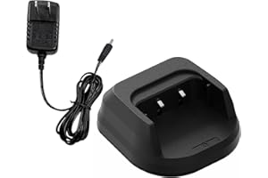 SAMCOM Original FPCN30A Charger Charger Cord Base, SAMCOM Desktop Battery Charger with AC Wall Power Adpater for FPCN30A Walkie Talkies…