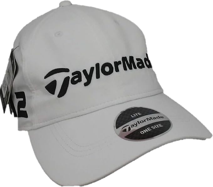 Amazon Taylormade メンズ 17 M1 M2 Lite Tech Tour Authentic 調節可能な帽子キャップ ホワイト キャップ 通販