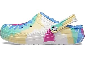 Crocs Unisex-Adult Classic Lined Tie-Dye Clog