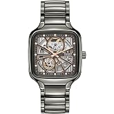 Rado - True Square - Unisex Automatic Swiss Watch - 38mm Square Black Yellow Dial - Black High-Tech Ceramic Bracelet - R27086712