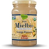 Rigoni di Asiago Mielbio Italian Raw and Creamy Honey, Orange Blossom, 10.58 Ounce, (Pack of 1)