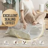 TAILI Extra Large Vacuum Storage Bags Cube 6 Jumbo Reusable Clothes Bedding view 4