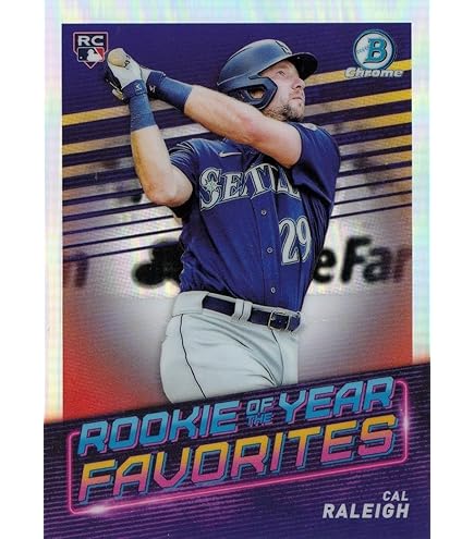 Cal Raleigh Seattle Baseball Card Style Graphic PNG Clipart | Peace SVG