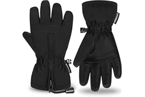 Andake Kids Gloves Children's Winter Warm Gloves Kids Snow Gloves Girls Boys Children Outdoor Sports