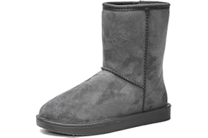 DKSUKO Women's Classic Waterproof Snow Boots Winter Boots