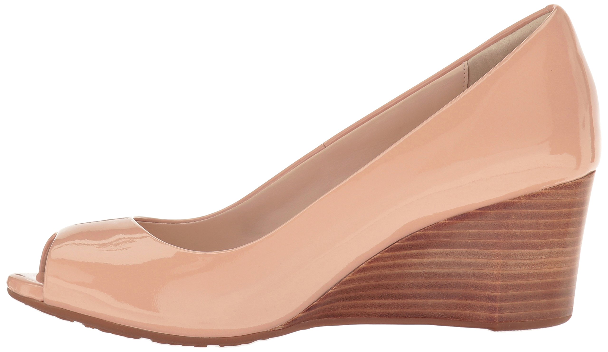 Cole Haan Women's Sadie Open Toe Wedge 65mm Pump - Image 6