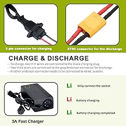 BtrPower 48V 20AH Ebike Battery Lithium Battery