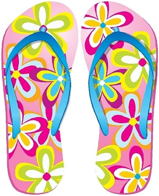 pink store sandals