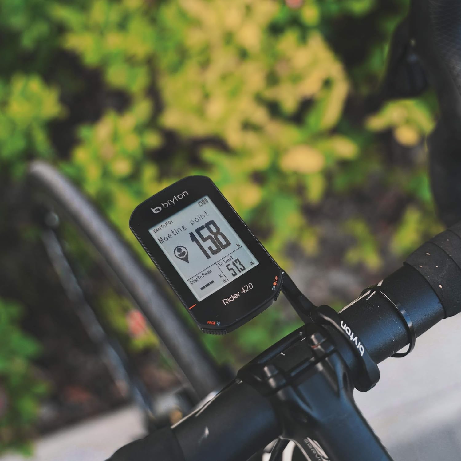 Bryton Rider 420E GPS Bike/Cycling Bike Computer. 35hrs Long Battery Life, Bread-Crumb Trail with Turn-by Turn Follow Track. 5 Satellites Systems Support for Extreme Accuracy.: Electronics