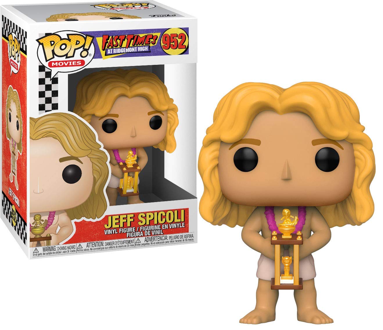 Funko POP! Movie: Fast Times at Ridgemont High - Jeff Spicoli w/Trophy