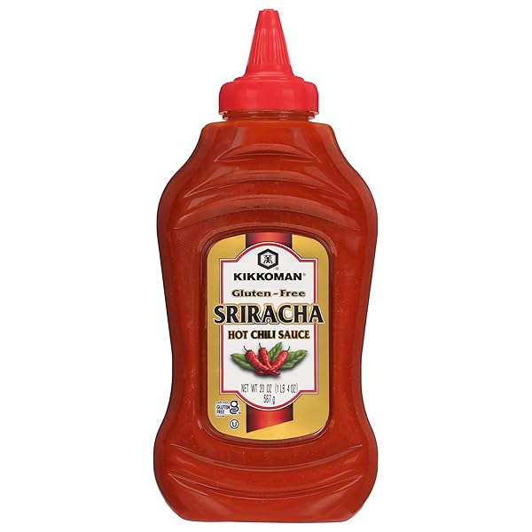 KIKKOMAN 00740 GLUTEN-FREE SRIRACHA HOT CHILI SAUCE, 20...