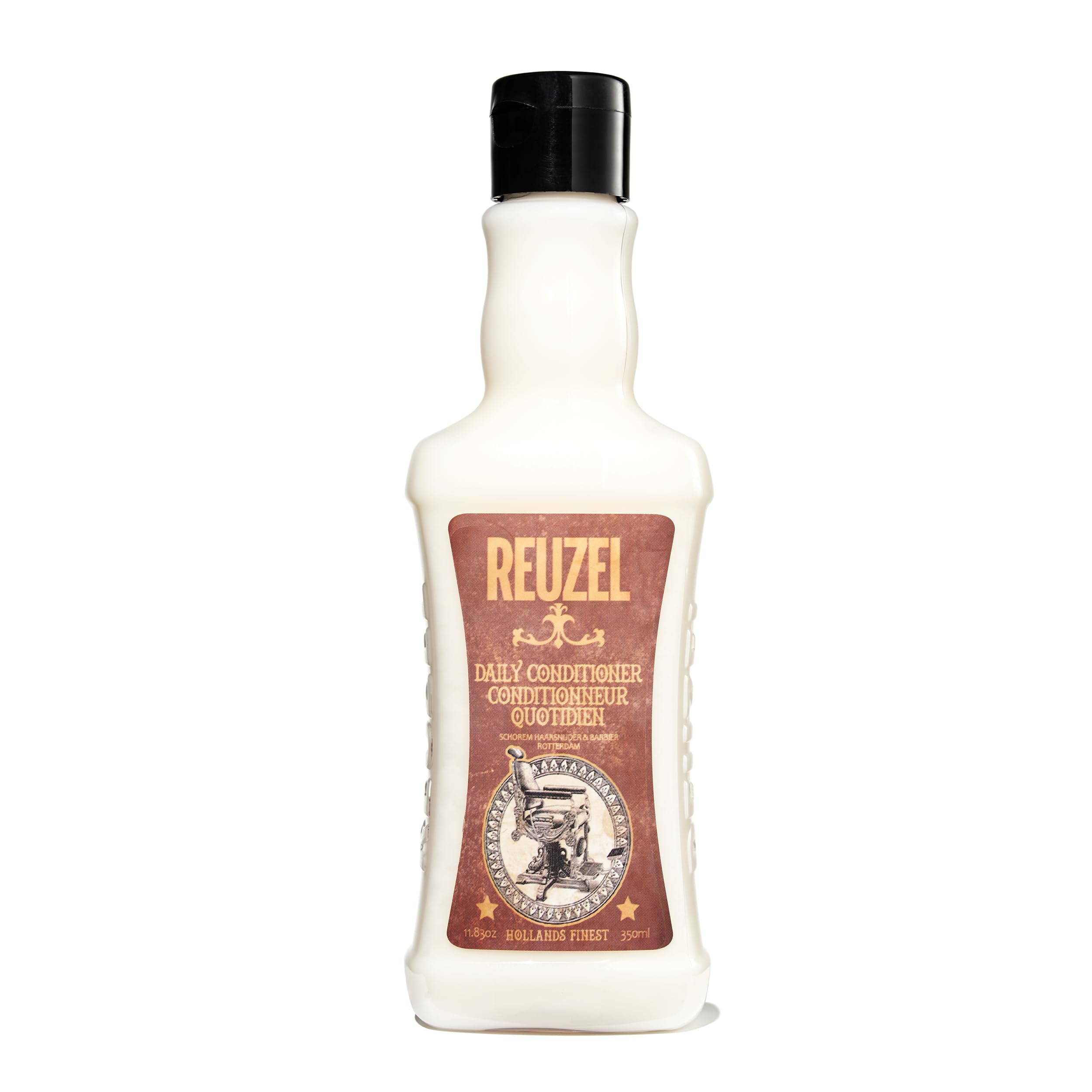 Reuzel Daily Conditioner - Ideal for All Hair Types - Witch Hazel, Nettle Leaf, Rosemary and Horsetail Root - Leaves Scalp Cool and Refreshed - Thoroughly Conditions Hair - Vegan Formula - 350 ml