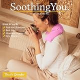 Qomfor Microwavable Wheat Bag Pink Lavender Scent 3 Chambers 700g view 5