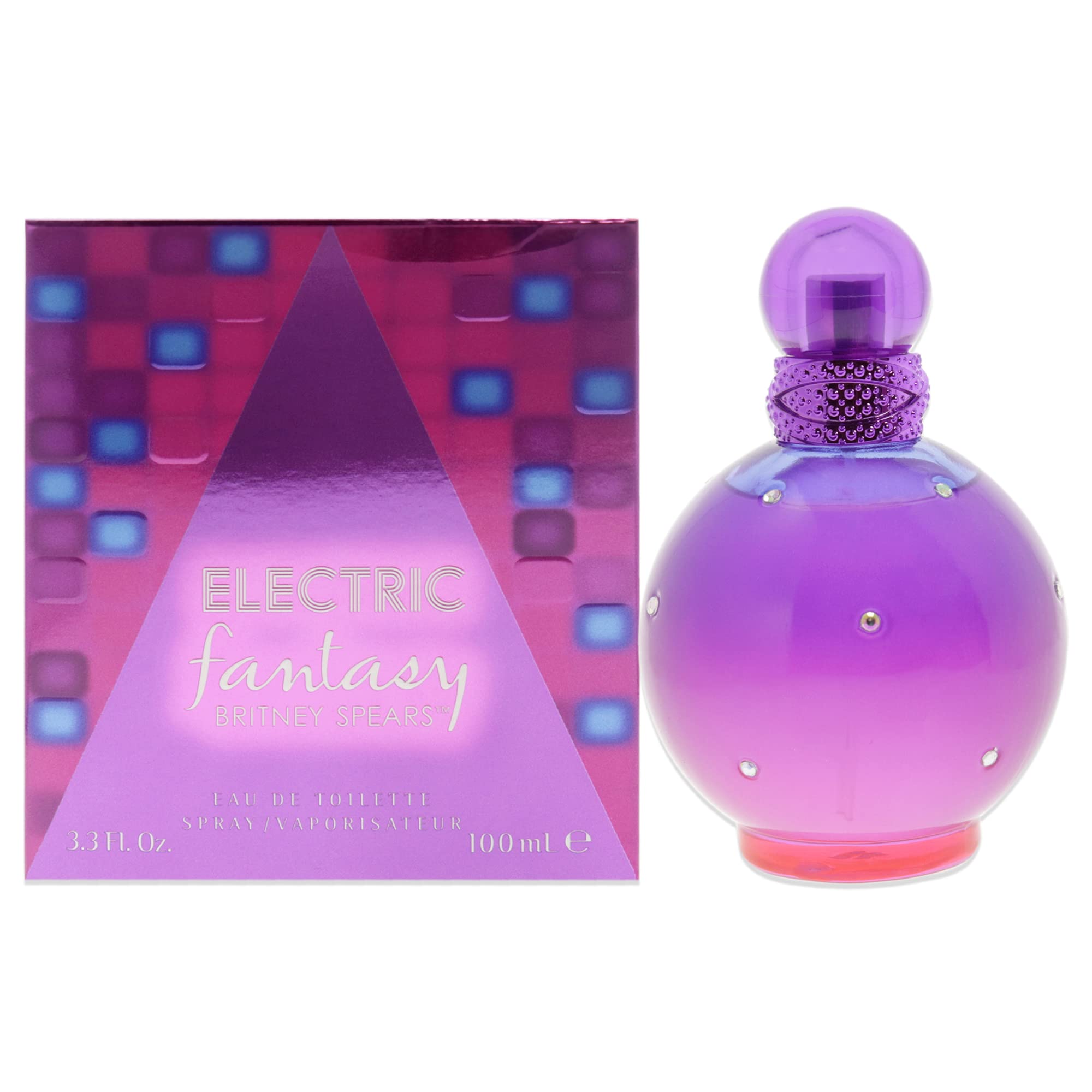 Britney Spears Electric Fantasy EDT Spray Women 3.3 oz Image Britney Spears Electric Fantasy EDT Spray Women 3.3 oz Image