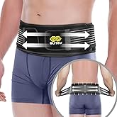 BLITZU Sacroiliac SI Joint Hip Belt for Women and Men, Trochanter Waist Brace for Sciatic Pain Relief, Chronic Lower Back, Pelvic, Hip, Leg & Sacral Nerve Support, SI Joint Dysfunction L-XL