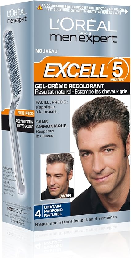 Loréal Men Expert Excell 5 Coloration Homme Sans Ammoniaque
