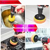QTACIE 20Pcs Drill Brush Attachment Set Fits Most Drills Kitchen Bathroom Car view 6