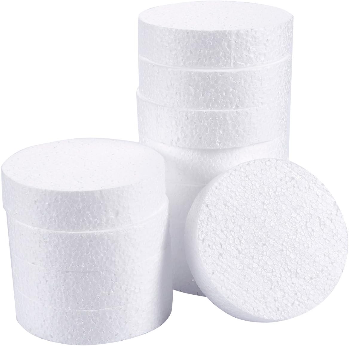 Craft Foam Circle 12Pack Polystyrene Foam Disc Foam Round for