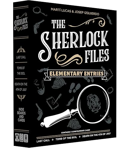 Amazon.com: Indie Boards & Cards, Sherlock Files Vol 5: Marvelous