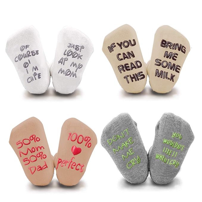Amazon Com Unique Baby Socks Gift Set Newborn Present Or Baby