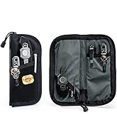 VIPERADE VE7 Tool Pouch for Men Nyon Small EDC Pouch with 4 Pockets Utility EDC Organiser with Patch Area DIY Best Protective Bag for Gears