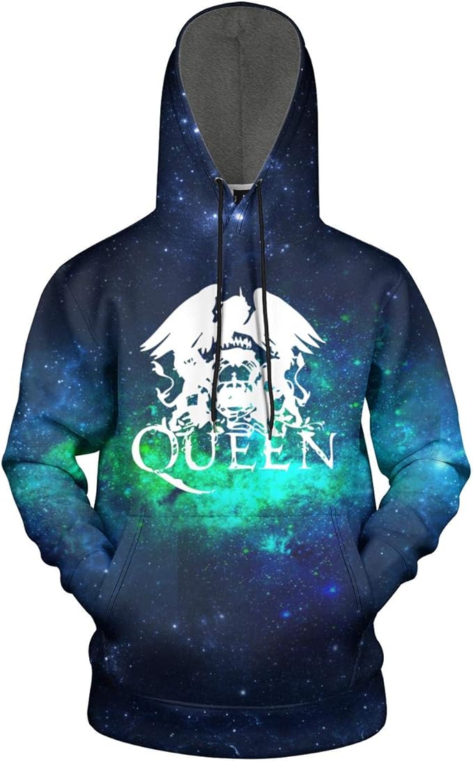 Men's Sweatshirts British_Rock_Band_Queen Hoodies Comfortable Hoodie