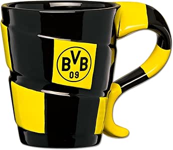 BVB 09 Borussia Dortmund - Taza de Desayuno, 300 ml, Color ...