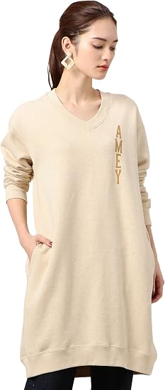 Amazon ビューティ ユース ユナイテッドアローズ Beauty Youth United Arrows Americana アメリカーナ ロゴロングスウェットワンピース 0300 Off White 03 Free Tシャツ カットソー 通販