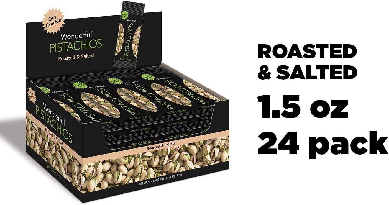 Wonderful Pistachios Roasted and Salted Pistachios, 36Ounce Amazon.ca