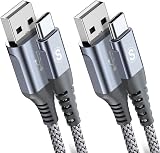 AviBrex 2-Pack USB C Cable 1M 3.1A Fast Charging Nylon Braided