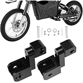 IUVWISN Foot Pegs Lowering Bracket Holder CNC for MX650 MX500 SX500 MX350, Electric Dirt Bike Drop Footpegs Rest Pedal Bracket for MX 650 500 350 Stable Anodized Easy Installation