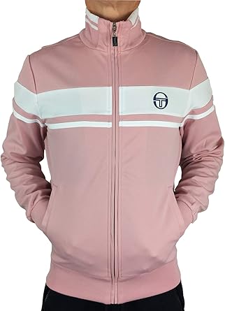 sergio tacchini pink track top
