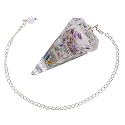 Fluorite Orgone Crystal Pendulums for Divination