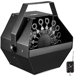 Theefun Bubble Machine: Remote Control 750ML Metal