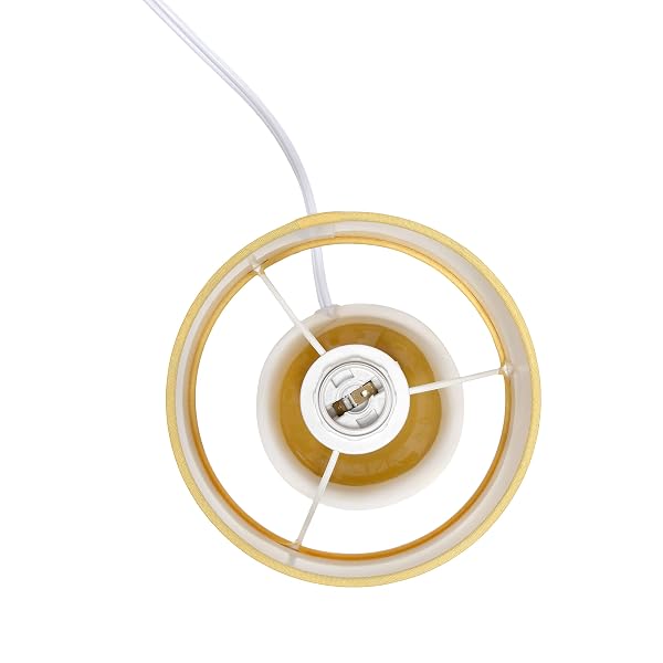 SIMPLE DESIGNS TABLE LAMP, MUSTARD YELLOW (LT1134-MST)
