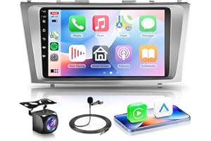 4G+64G Android 15 Car Stereo for Toyota Camry 2006-2011 Not Fit J-B-L with Wireless Carplay Android Auto, 9 Inch 1280 * 720 T